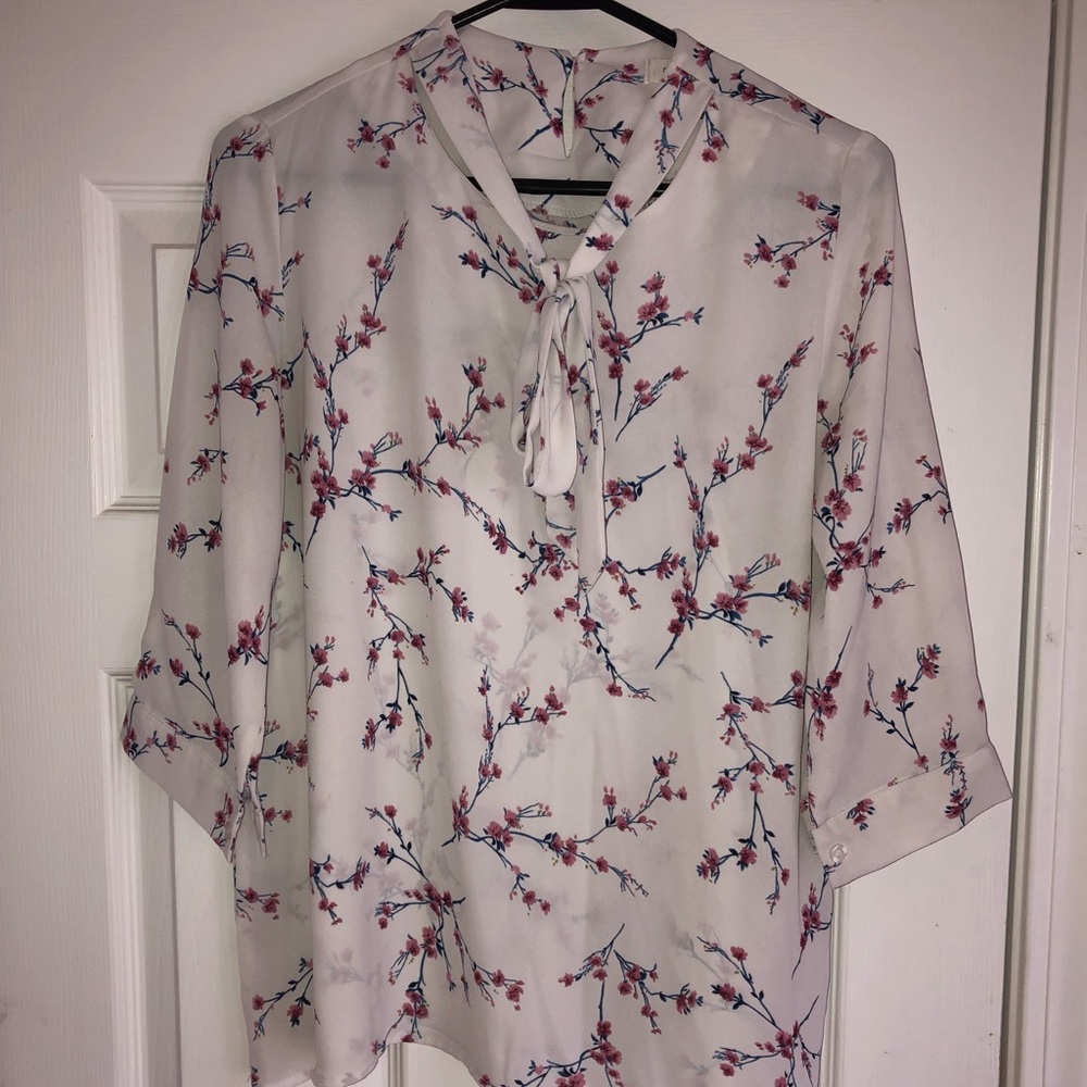 3-4 sleeve blouse